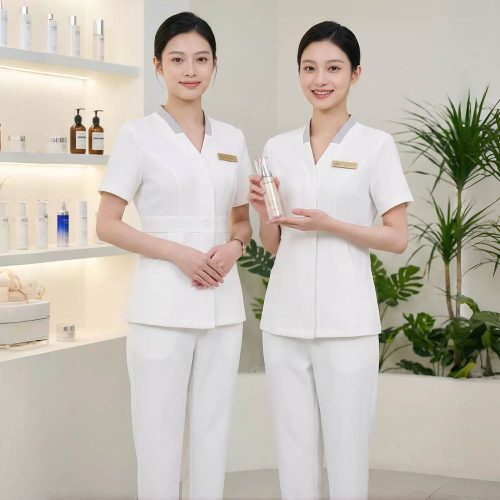 Đồng Phục Spa Hàn Quốc TNF 130007