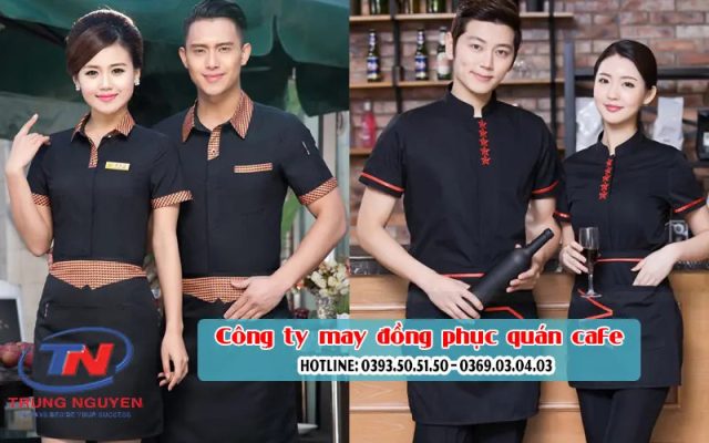 5 mẫu đồng phục quán café phổ biến hiện nay 4 dong phuc quan cafe sang trong