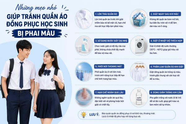 cach ve sinh dong phuc