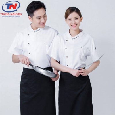 May đồng phục nhà hàng TP HCM 2 dong phuc nha hang dep