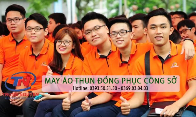 dong phuc ao thun cong so