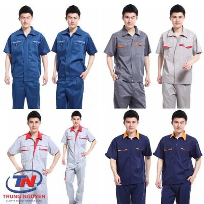 may đồng phục bảo hộ