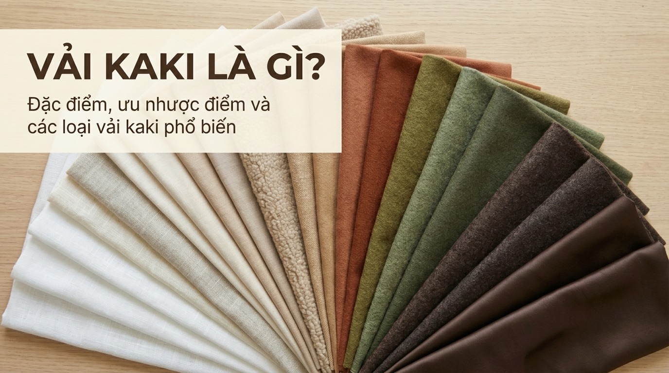 Vải kaki là gì